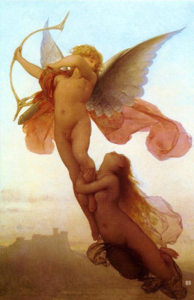 William Bouguereau Амур и Психея