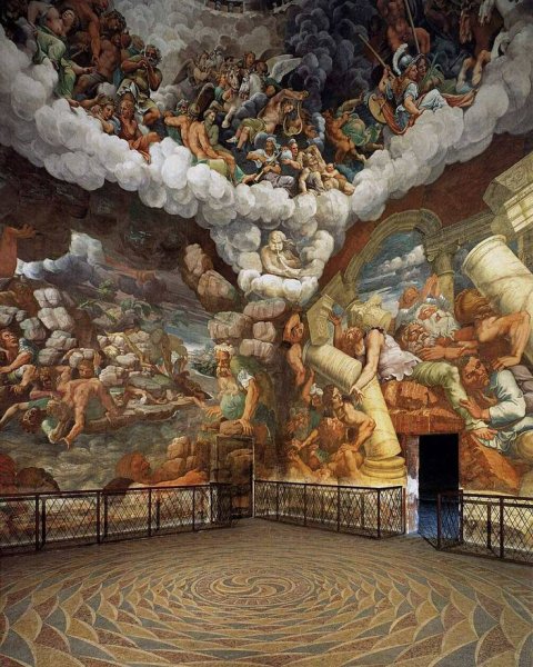 Джулио Романо зал гигантов