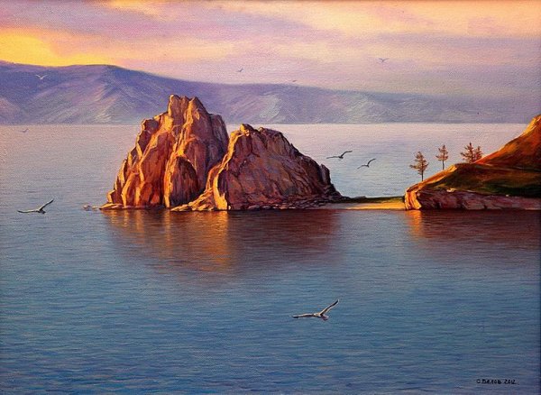 Сергей Белов Байкал живопись