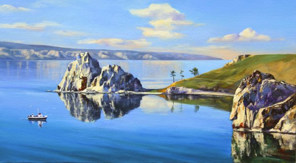 Андрей Жилин Иркутск картины Байкал