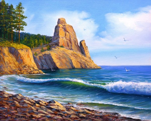 Художник Сергей Белов Байкал