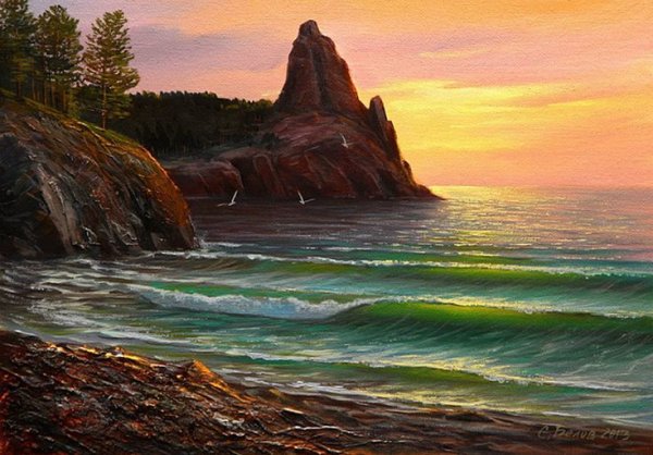 Сергей Белов художник картины пейзаж