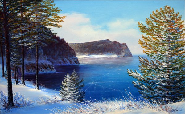 Художник Сергей Белов Байкал