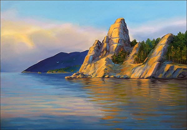 Художник Сергей Белов Байкал