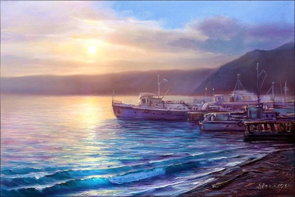 Сергей Белов Байкал живопись