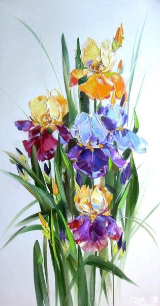 Светлана Родионова ирисы