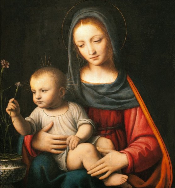 Мадонна с младенцем и Святая Анна Дюрер