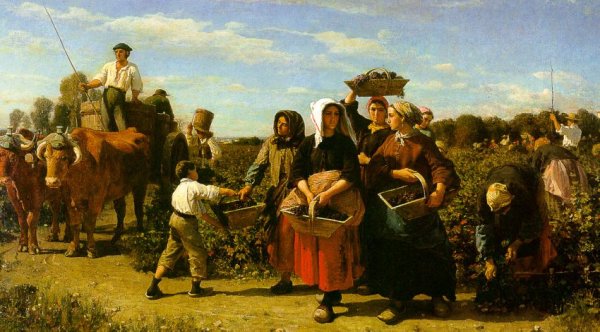 Jules Breton картины