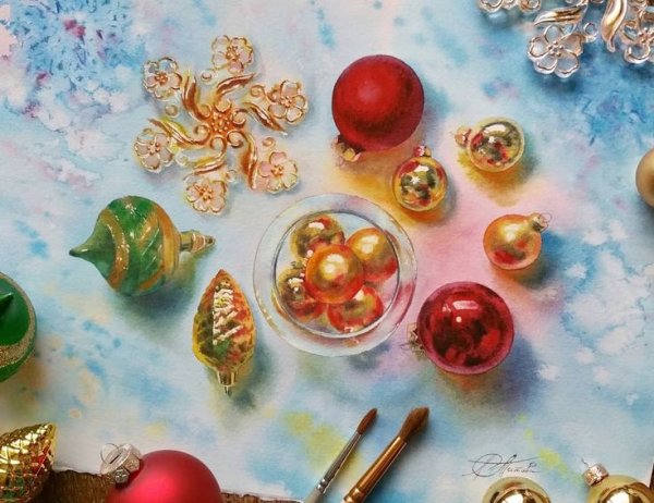 Новогодние картины