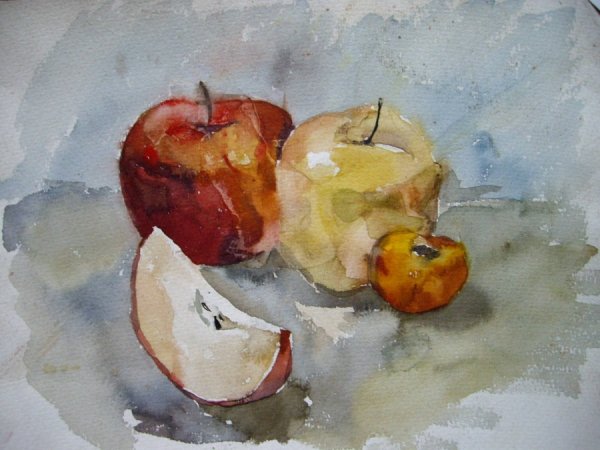 Алла Прима акварель