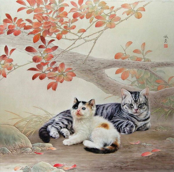 Китайский художник XING Chengai