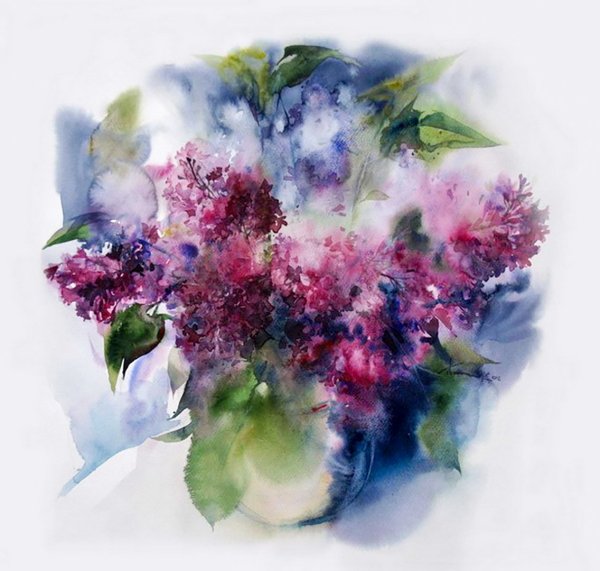 Алла Прима акварель