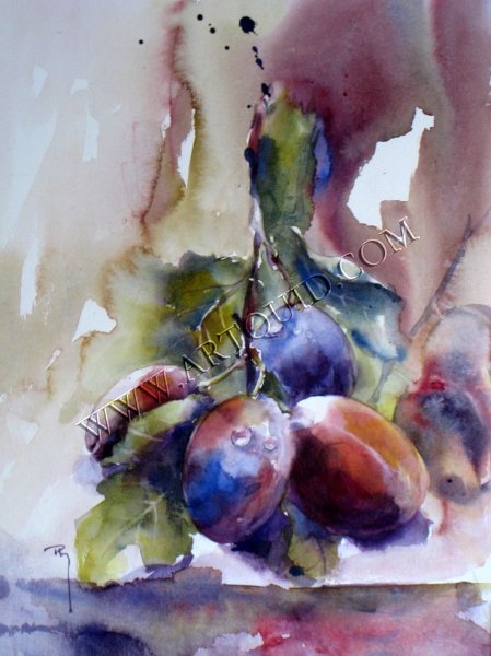 Петр Тюрин художник акварель