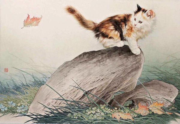 Китайского художника Сюй ГУ