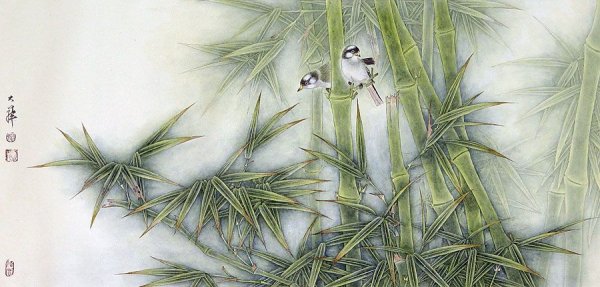 Живопись бамбука китайская живопись