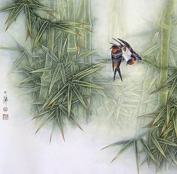 Китайская живопись Лу Дахуа