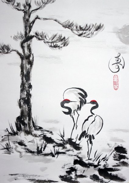 Китайская живопись у син даос