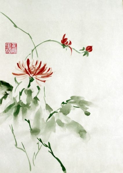 Стиль Сеи китайская живопись