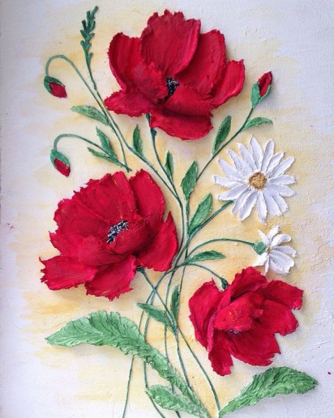 Скульптурная живопись для начинающих Мак