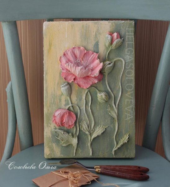 Скульптурная живопись Ольги Соловьевой