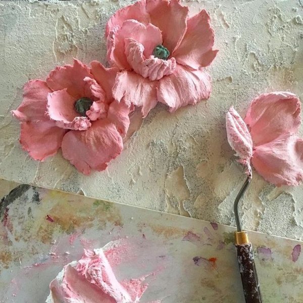 Мак скульптурная живопись