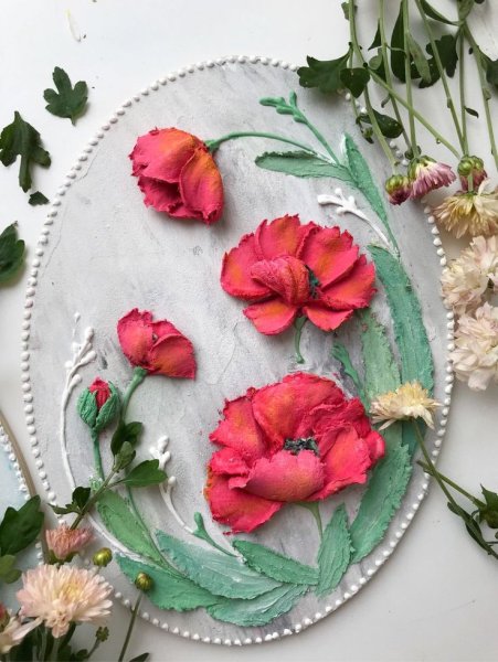 Скульптурная живопись на пряниках