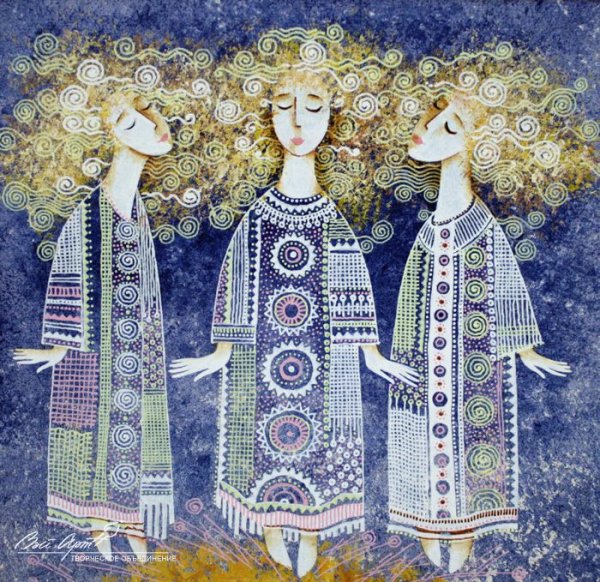 Художник Галина полоз батик