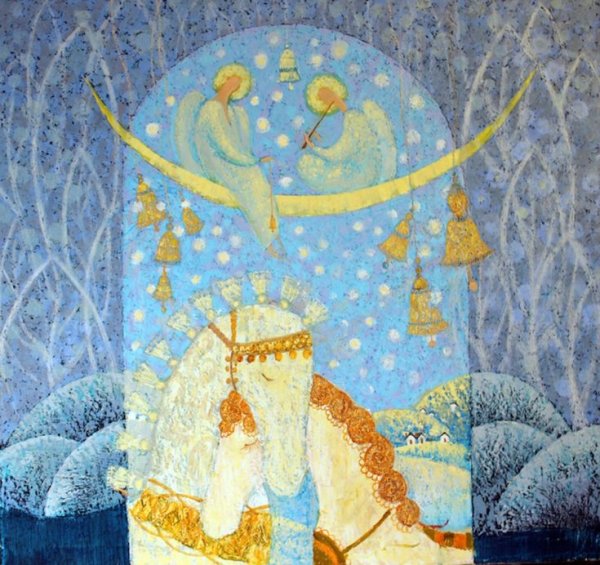 Художник Екатерина Лемешева Рождество