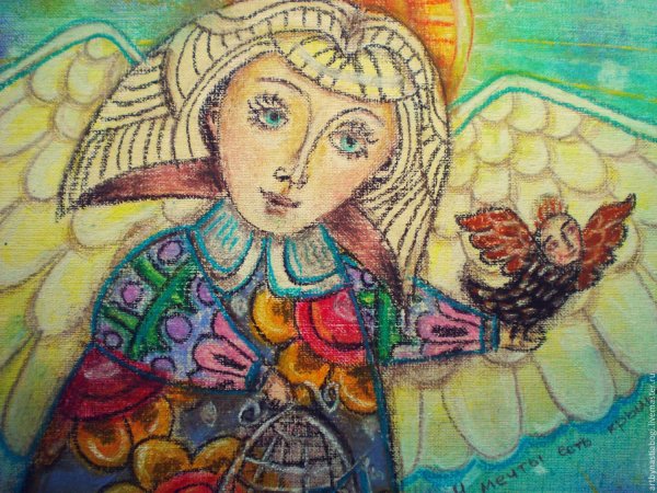 Декоративная живопись пастель