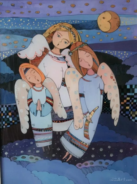 Любовь Тощева батик