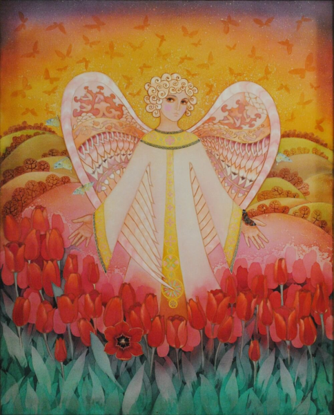 Художник Ворошилин Александр картины ангел Рождества