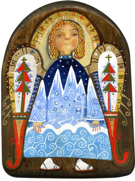 Ангелы художник Королева Анна.
