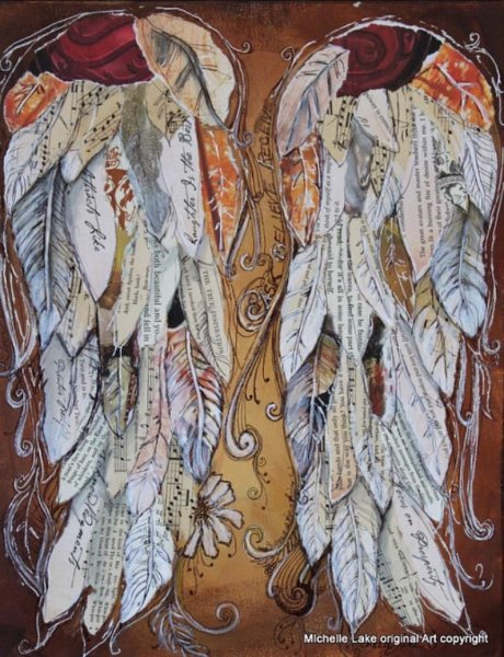 Рождественский ангел над городом