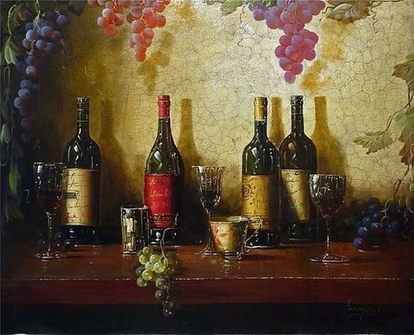 Виноделие в живописи