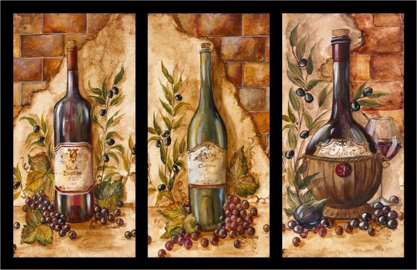 Схемы вышивки крестом винный погребок