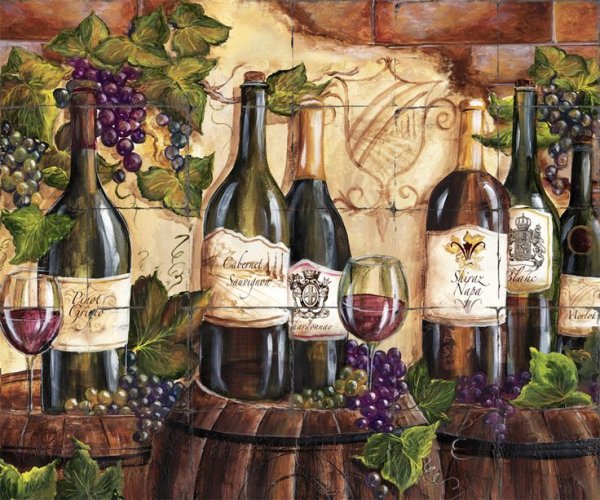 Панно в итальянском стиле