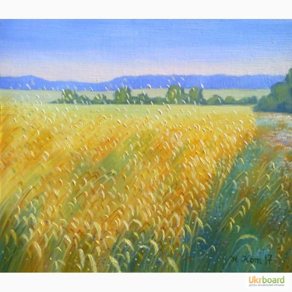Пшеничное поле картина Констэйбл Джордж