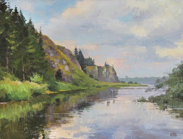 Алексей Валентинович Ефремов картины маслом