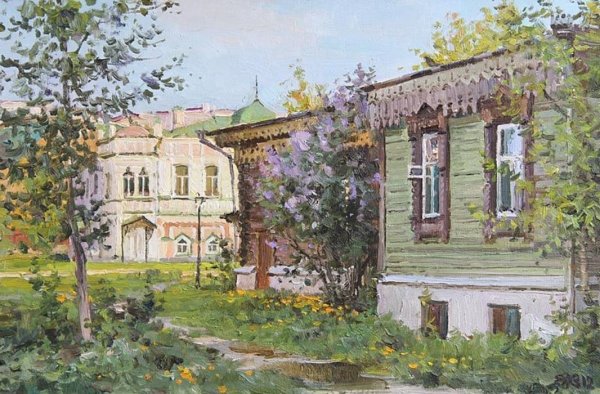 Художник Алексей Ефремов пейзажи Екатеринбурга