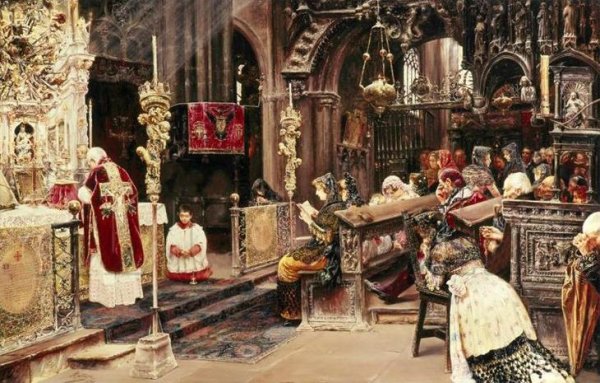 Jose Gallegos y Arnosa (1859-1917) художник