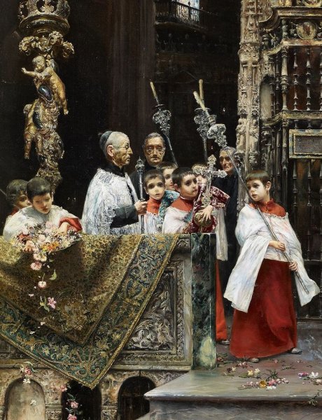 Jose Gallegos y Arnosa (1859-1917) художник