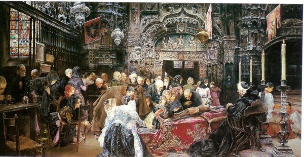 Jose Gallegos y Arnosa (1859-1917) художник