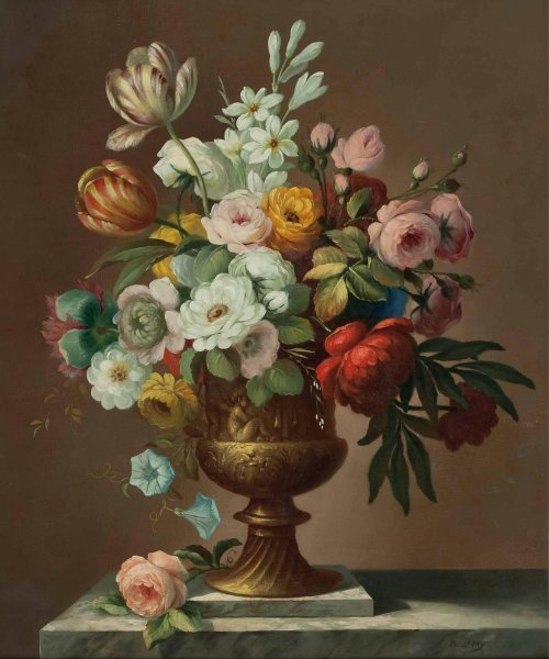 Юлия вольфторн цветочный натюрморт