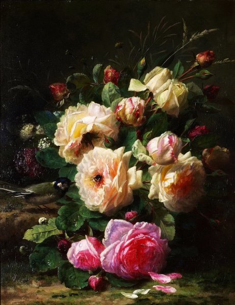 Художник Jean Baptiste Claude robie (1821 – 1910)