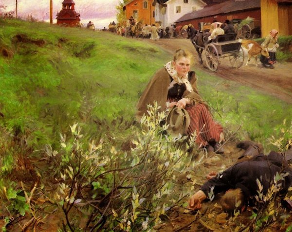 Шведский художник Цорн