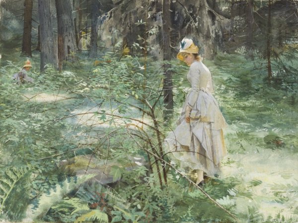 Художник Anders Leonard Zorn 1860 1920
