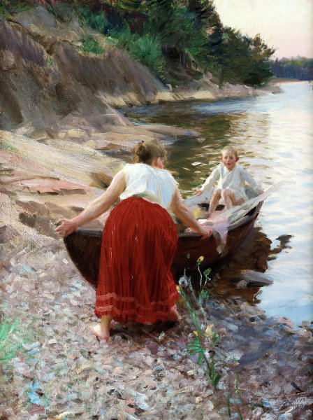 А́ндерс Леонард Цорн (1860 –1920) — шведский живописе