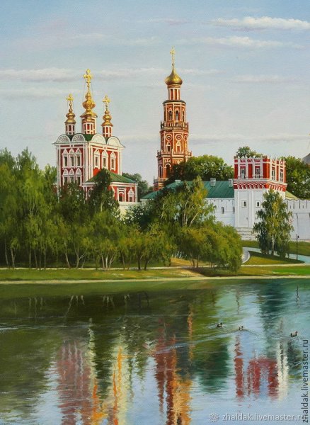 Васнецов Новодевичий монастырь