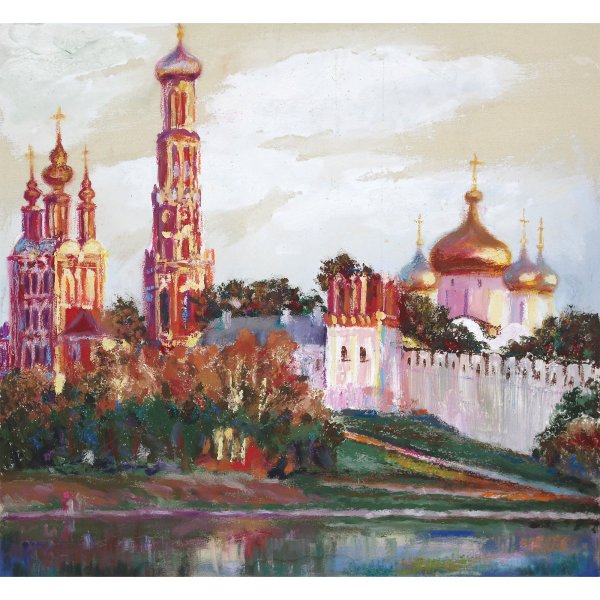 Художник Новодевичий монастырь