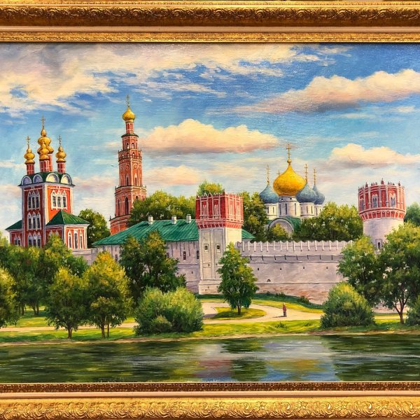 Новодевичий монастырь картина